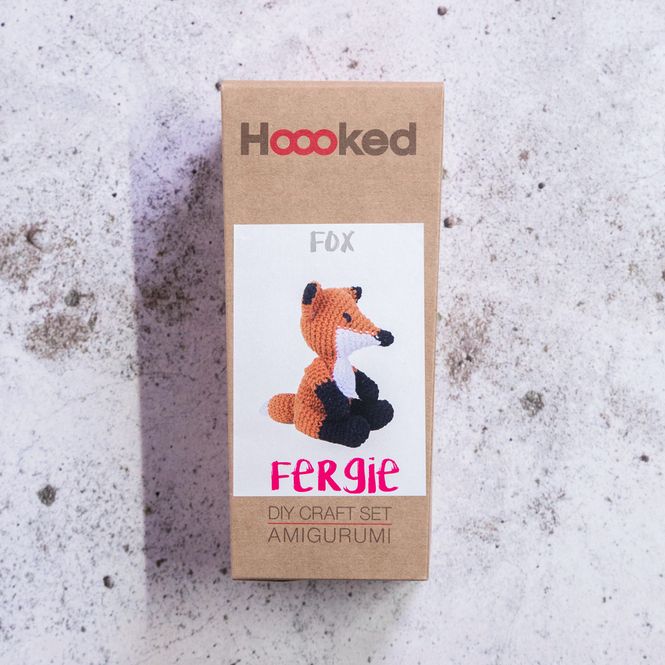 Hovedbilde DIY Crochet kit Fergie Fox