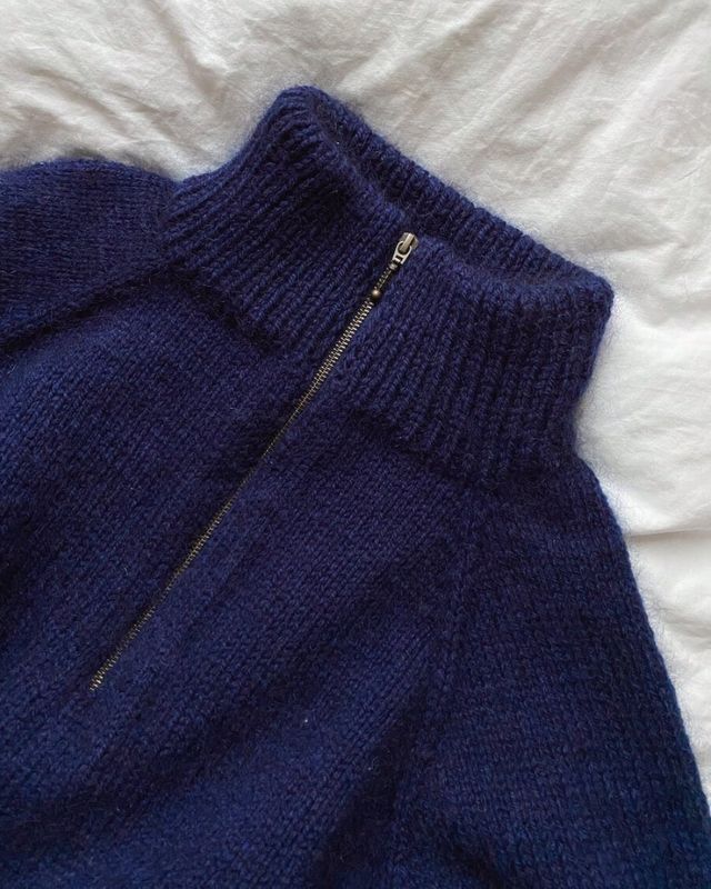 Zipper sweater - man oppskrift