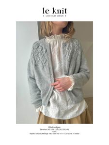 Hovedbilde Ella Cardigan oppskrift