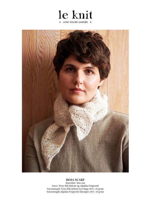 Hovedbilde Hoja Scarf oppskrift