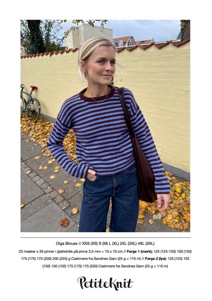 Olga Blouse oppskrift