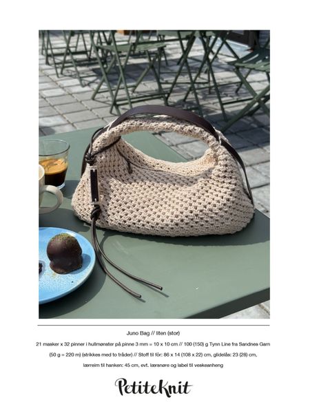 Juno Bag oppskrift