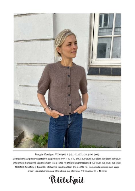 Hovedbilde Maggie Cardigan oppskrift
