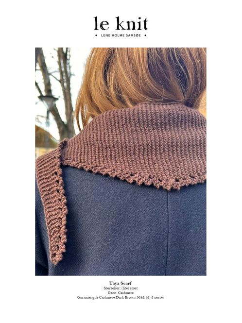 Hovedbilde Taya Scarf oppskrift
