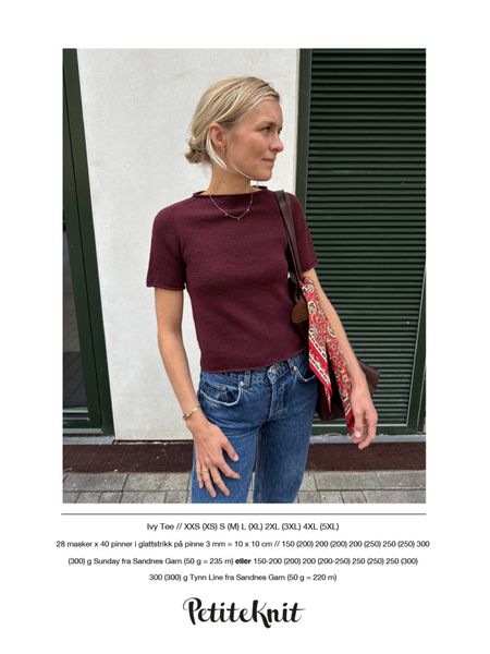 Ivy Tee oppskrift