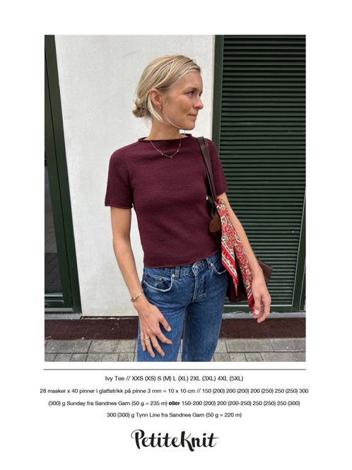 Hovedbilde Ivy Tee oppskrift