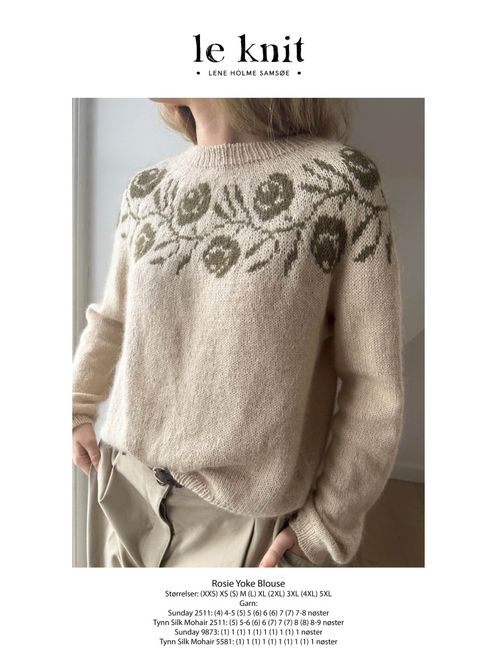 Hovedbilde Rosie Yoke Blouse oppskrift