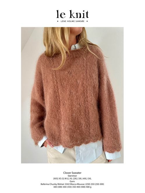 Hovedbilde Clover Sweater oppskrift