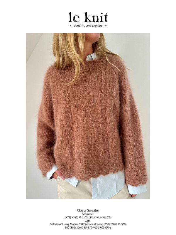 Clover Sweater oppskrift